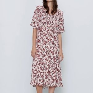 Zara floral dress